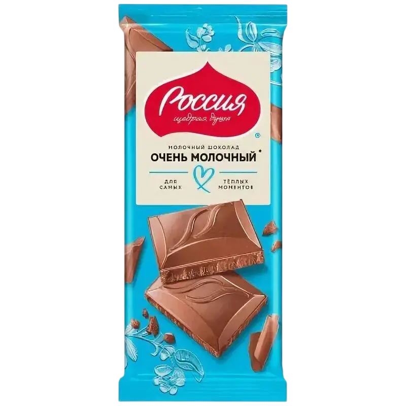 Шоколад Россия Очень молочный 75г